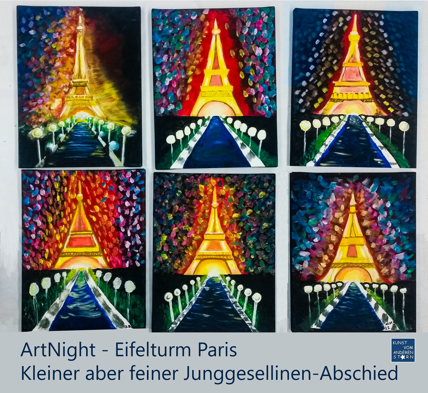 ArtNight – Eifelturm – 15.08.2020 – Junggesellinenabschied