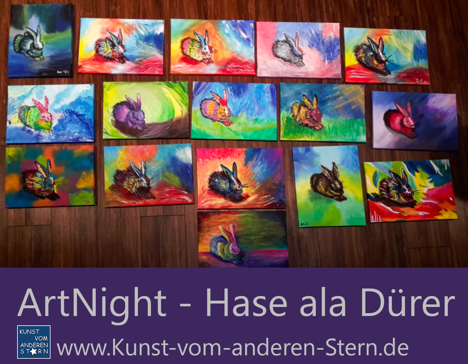 ArtNight – Hase nach Dürer interpretiert – 21.08.2020