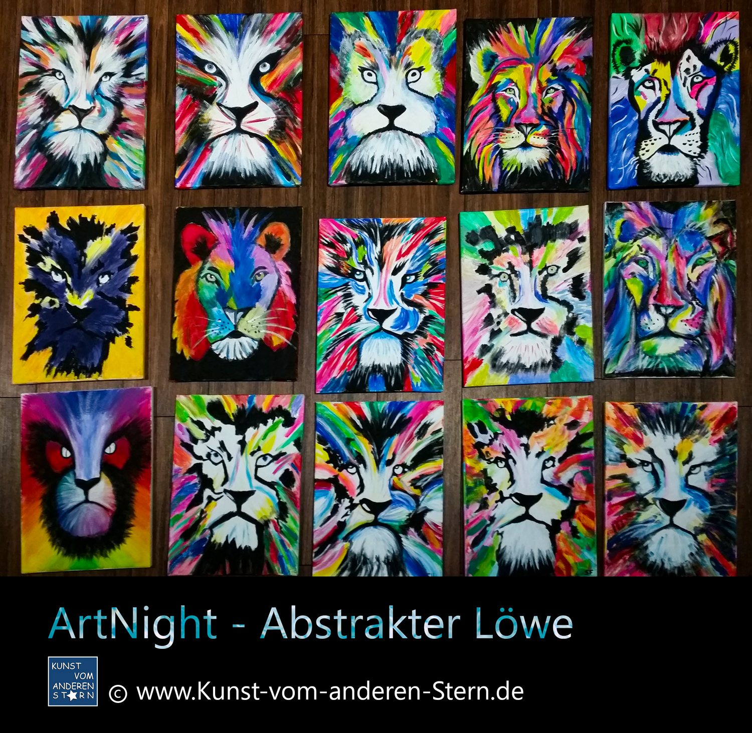 ArtNight – Ein abstrakter Löwe – 28.08.2020