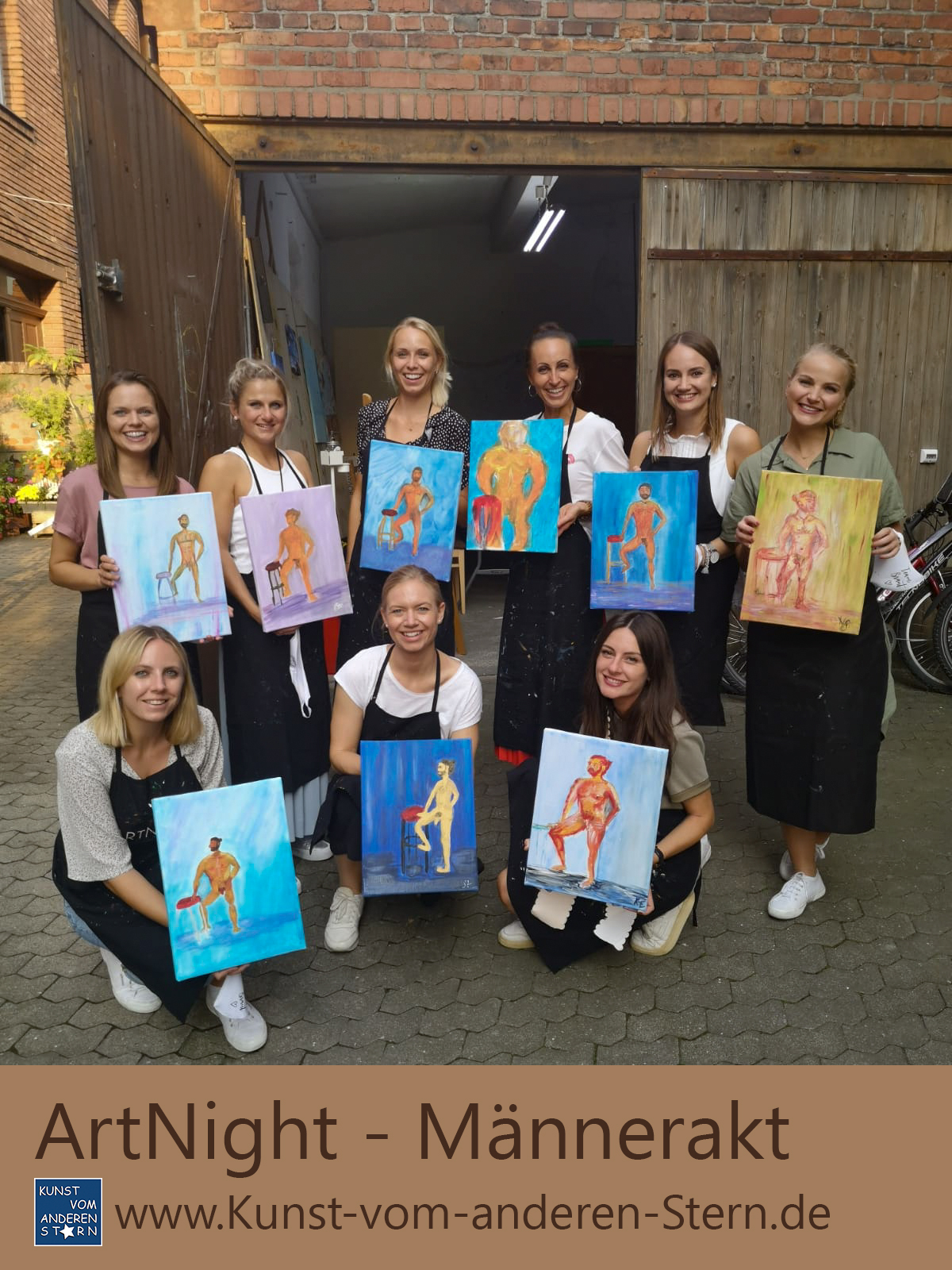 ArtNight – Männerakt – 12.09.2020 – Junggesellinenabschied